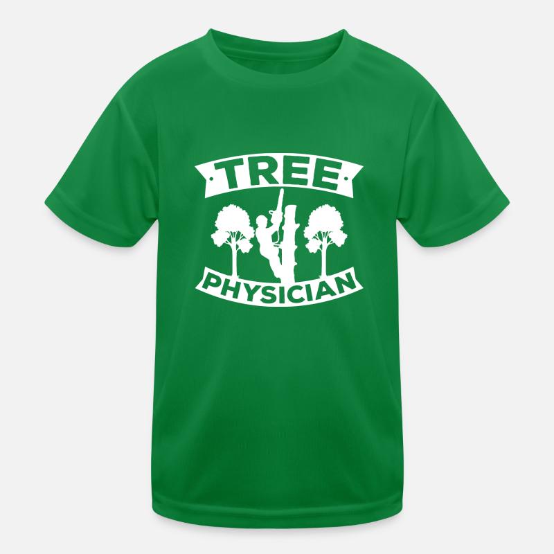 Baume grimage Arborist Baumkletterer T-shirt sport Enfant