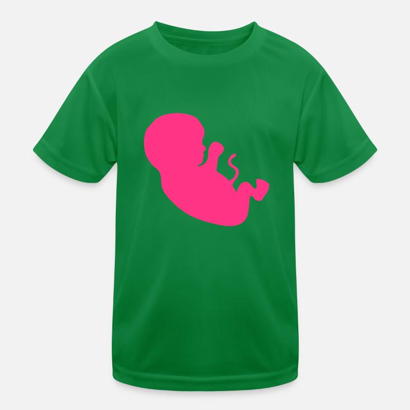 foetus bebe T-shirt sport Enfant