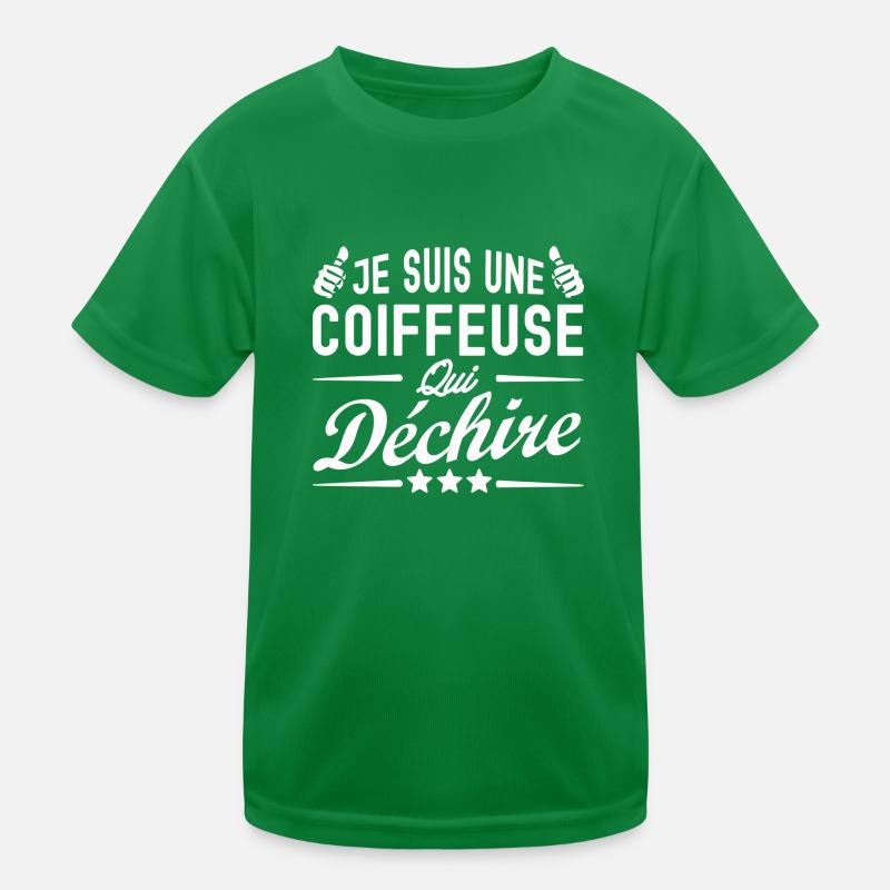 coiffeuse qui déchire / cadeau humour coiffeuse T-shirt sport Enfant