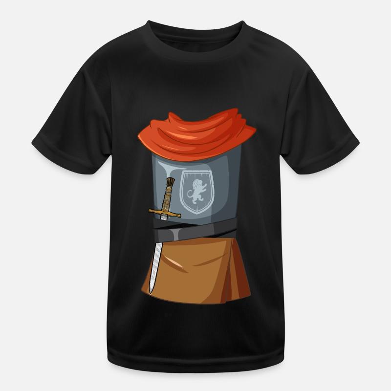 Garçons Chevalier Costume Halloween Chevalier T-shirt sport Enfant