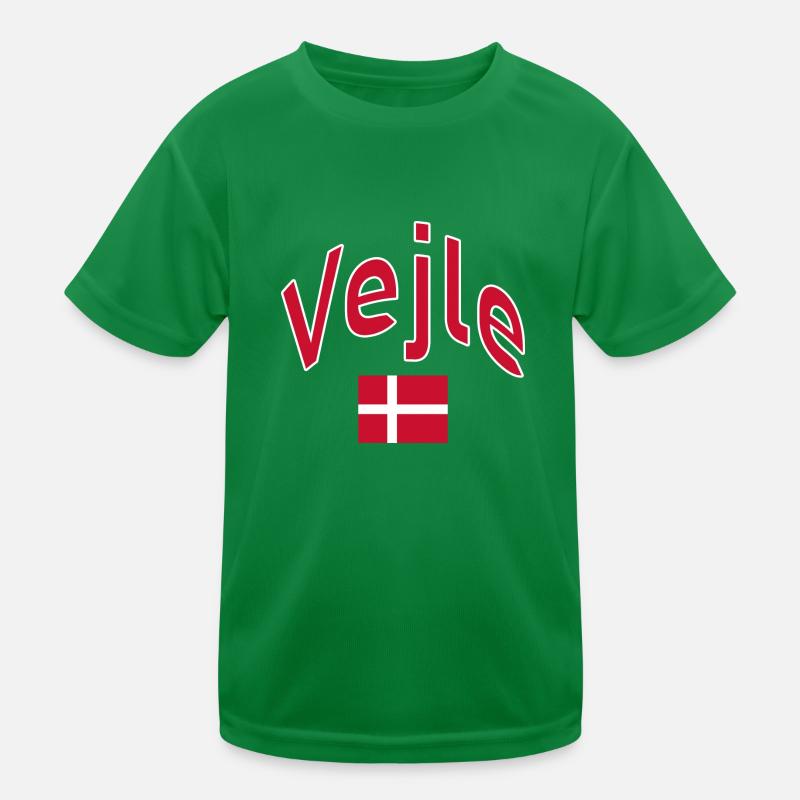 Vejle Danemark drapeau T-shirt sport Enfant