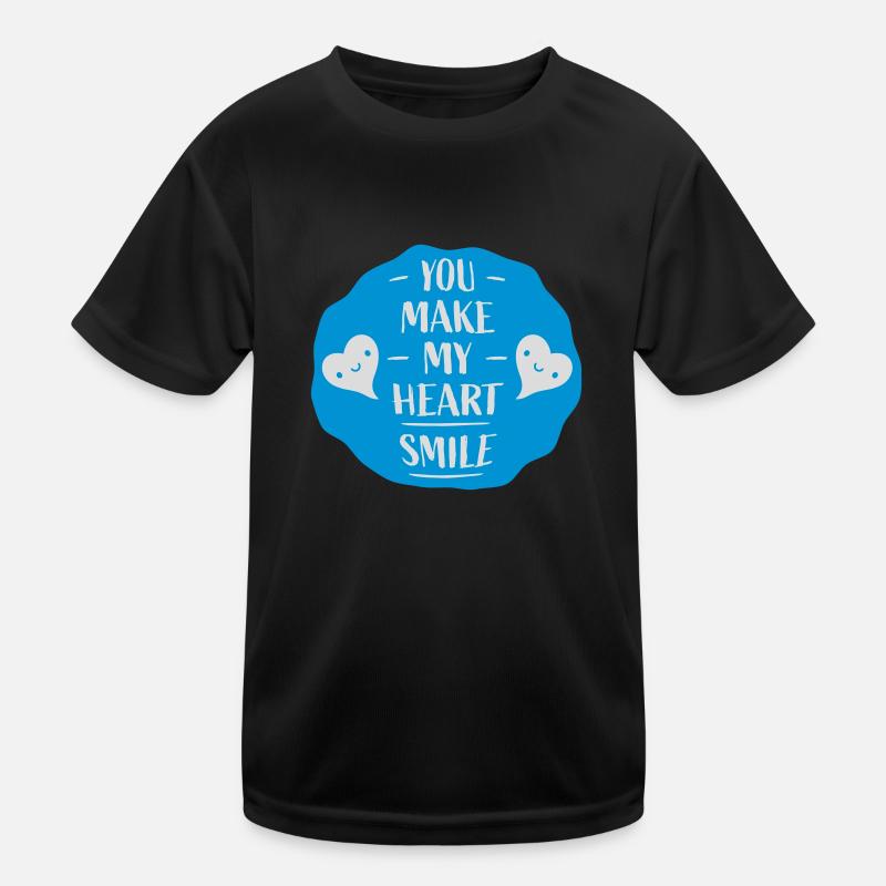 Faire sourire mon cœur T-shirt sport Enfant