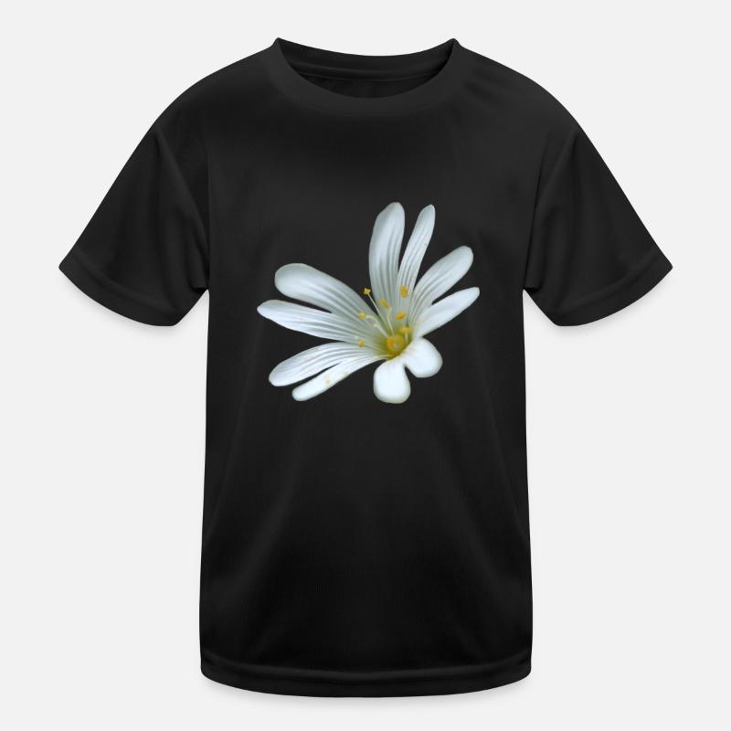 Starweed à fleurs blanches T-shirt sport Enfant