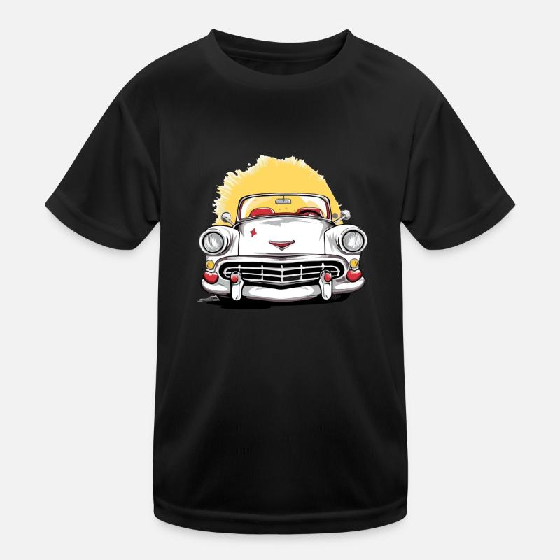 Cabriolet blanc T-shirt sport Enfant