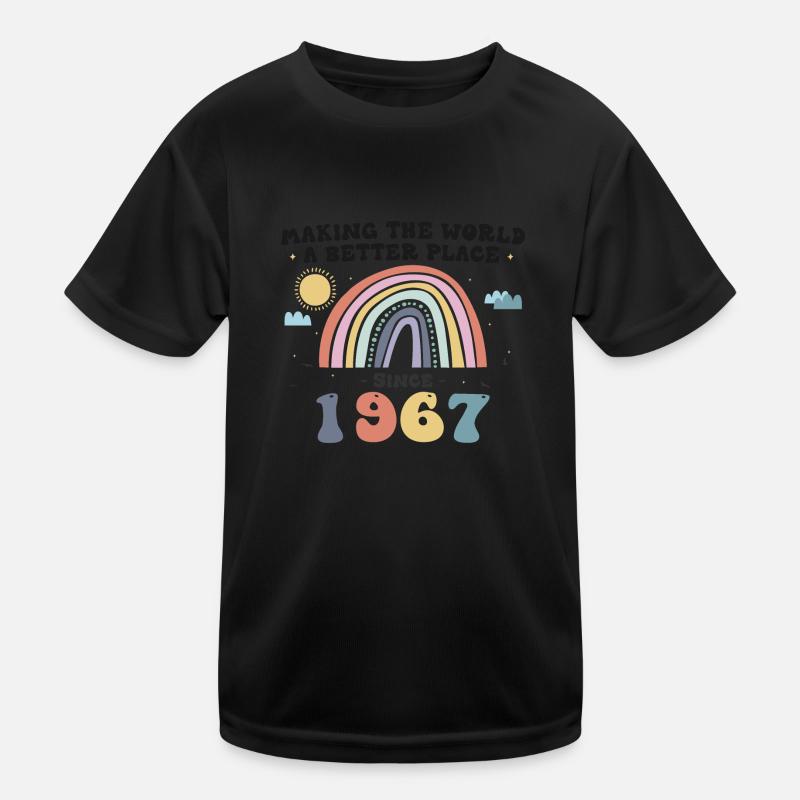 Die Welt seit 1967 besser machen, niedlich Kinder Funktions-T-Shirt