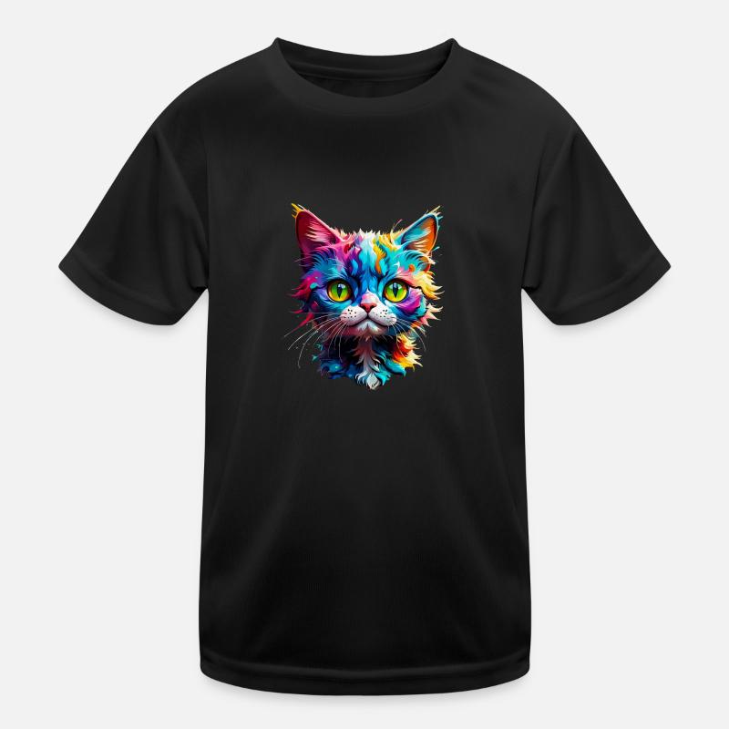 Beware of cats Kids Functional T-Shirt