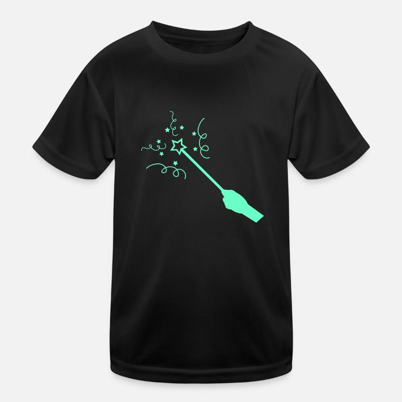 zauberstab Kinder Funktions-T-Shirt