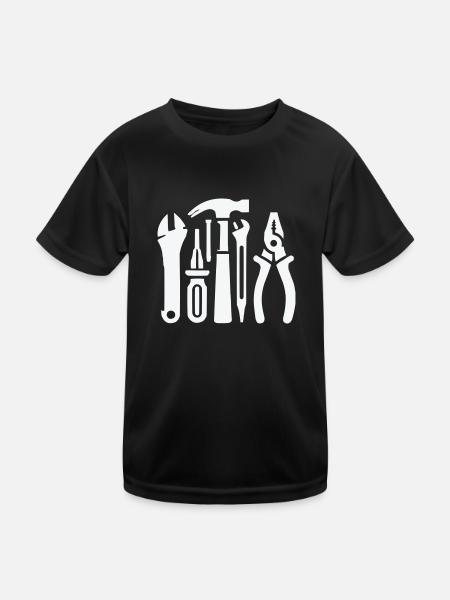 tool - Kids Functional T-Shirt - black - Front