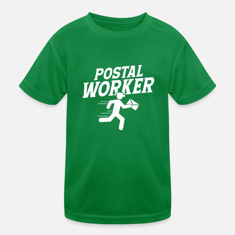 Postal Worker Mailman Mail Carrier Kinder Funktions-T-Shirt