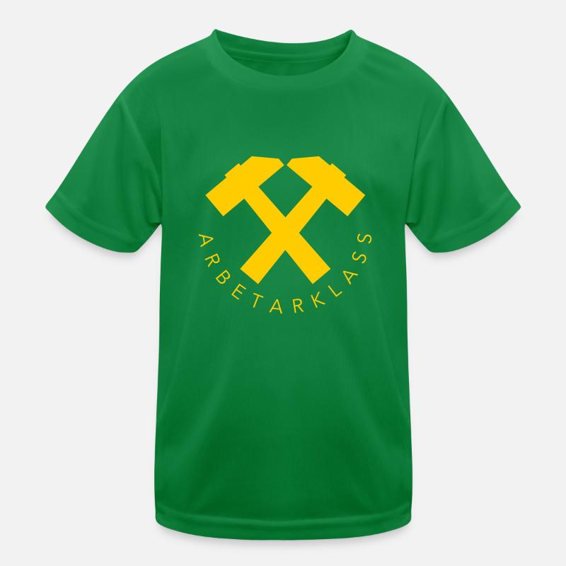 Arbeiterklasse Kinder Funktions-T-Shirt