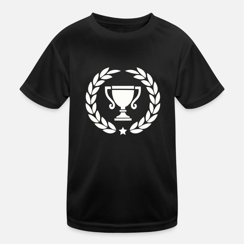 Cup laurel wreath Kids Functional T-Shirt