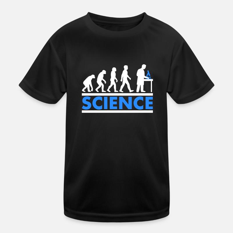 Science Evolution T-shirt sport Enfant