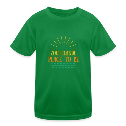 Zoutelande - Place To Be - Kinder Funktions-T-Shirt