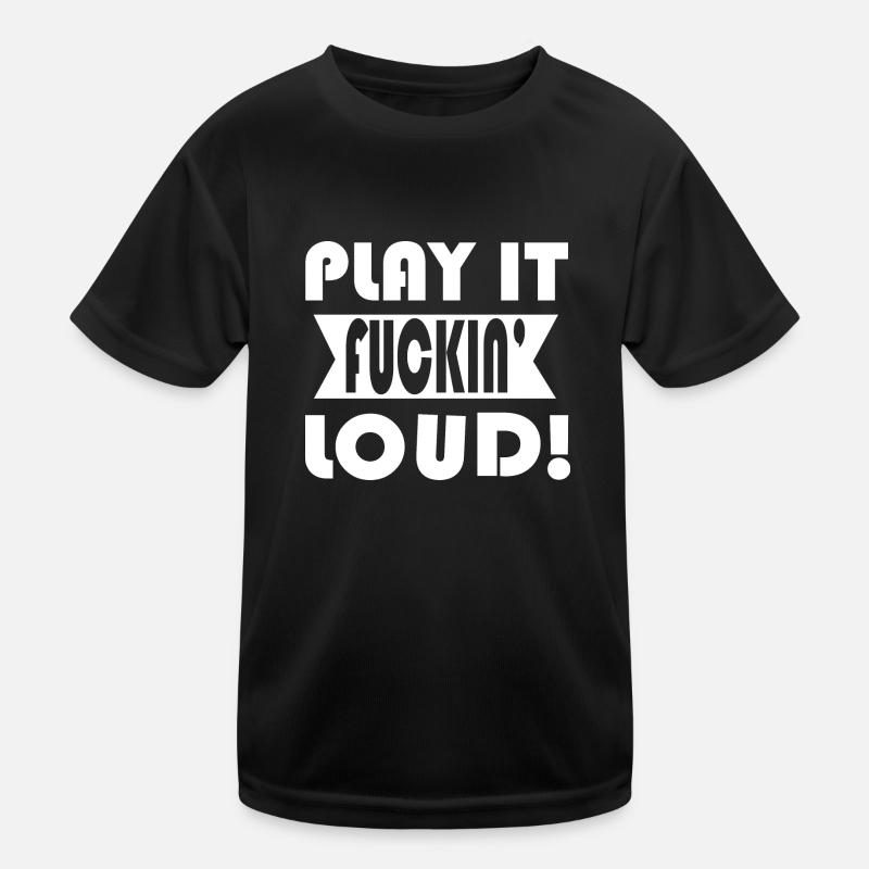 Rock and Roll Rock Music Kids Functional T-Shirt