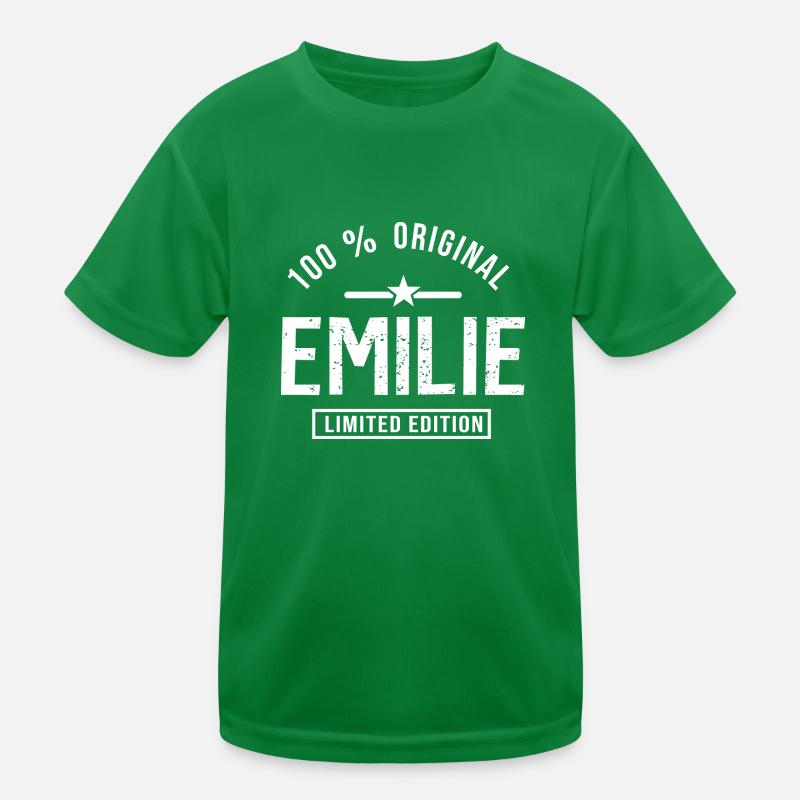 Emilie personalized tshirt first name emilie Kids Functional T-Shirt