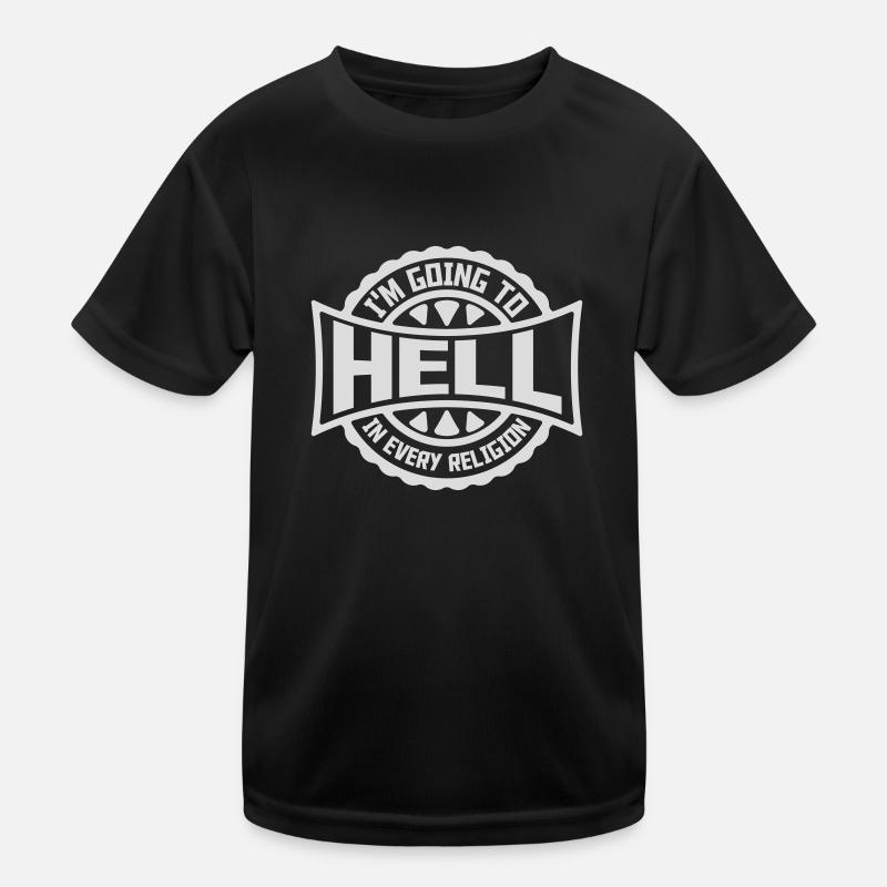in going to hell Kids Functional T-Shirt
