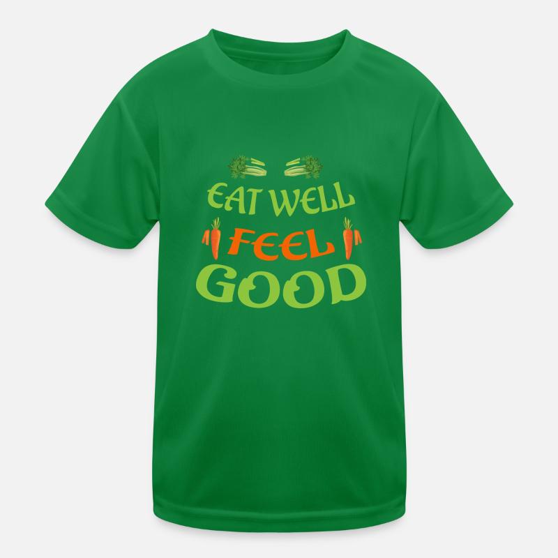 Vegan Vibes T-shirt sport Enfant