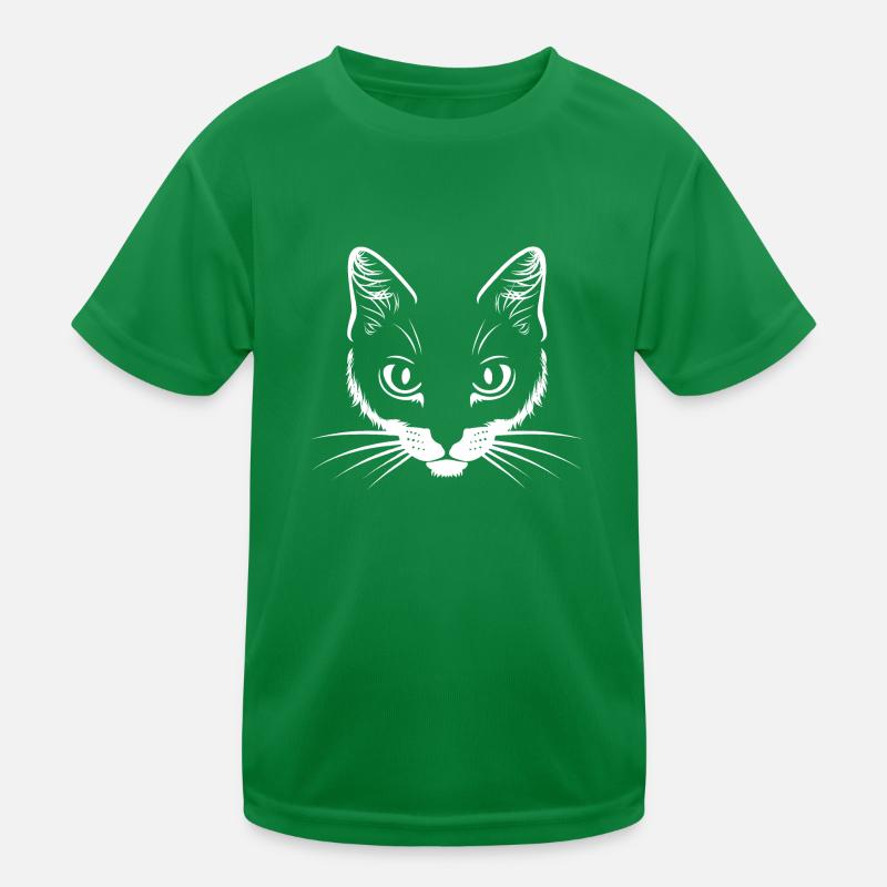 Tête de chat T-shirt sport Enfant