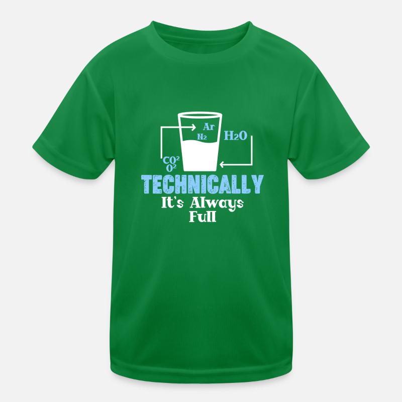 Technically, it's always crowded - Kids Functional T-Shirt