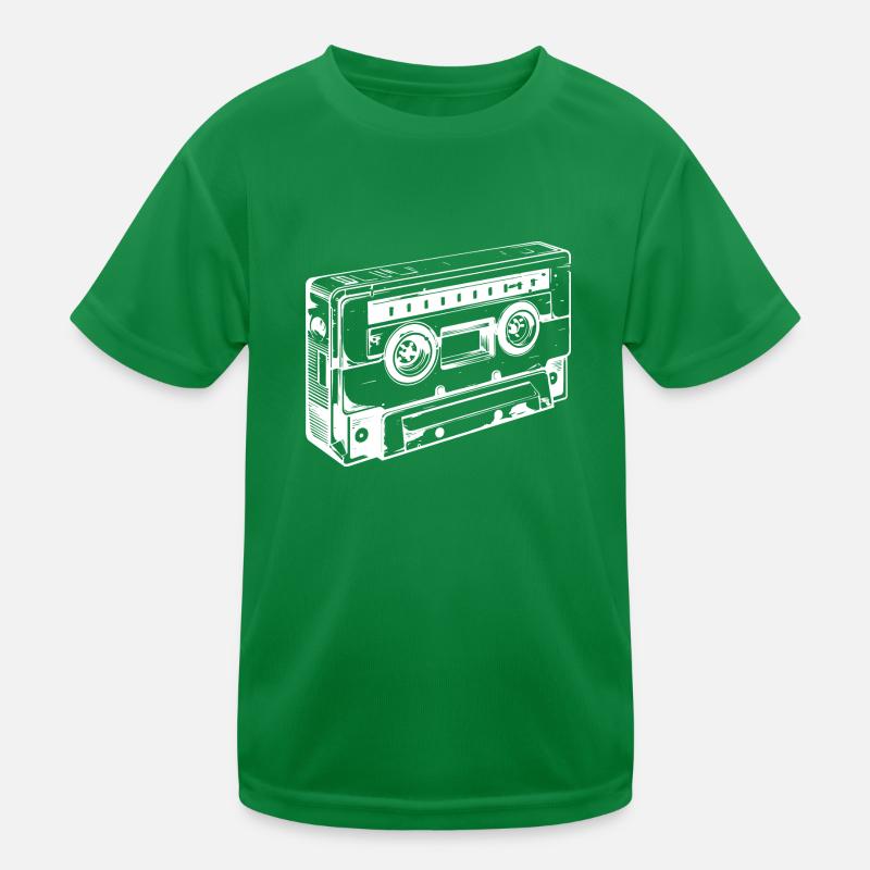 Kassette Skizze Kinder Funktions-T-Shirt