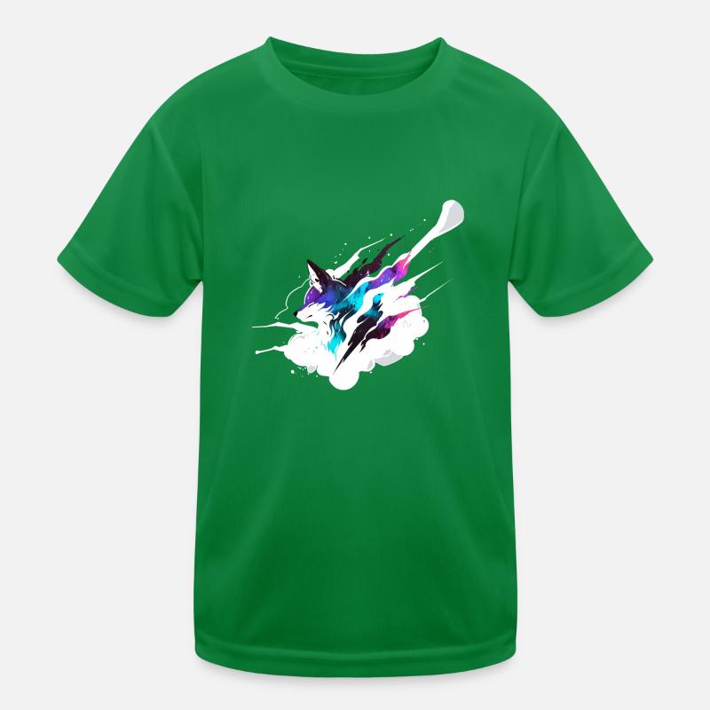 Cosmic Fox Kids Functional T-Shirt