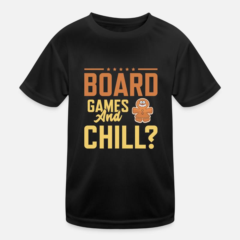 boardgames and chill Kinder Funktions-T-Shirt