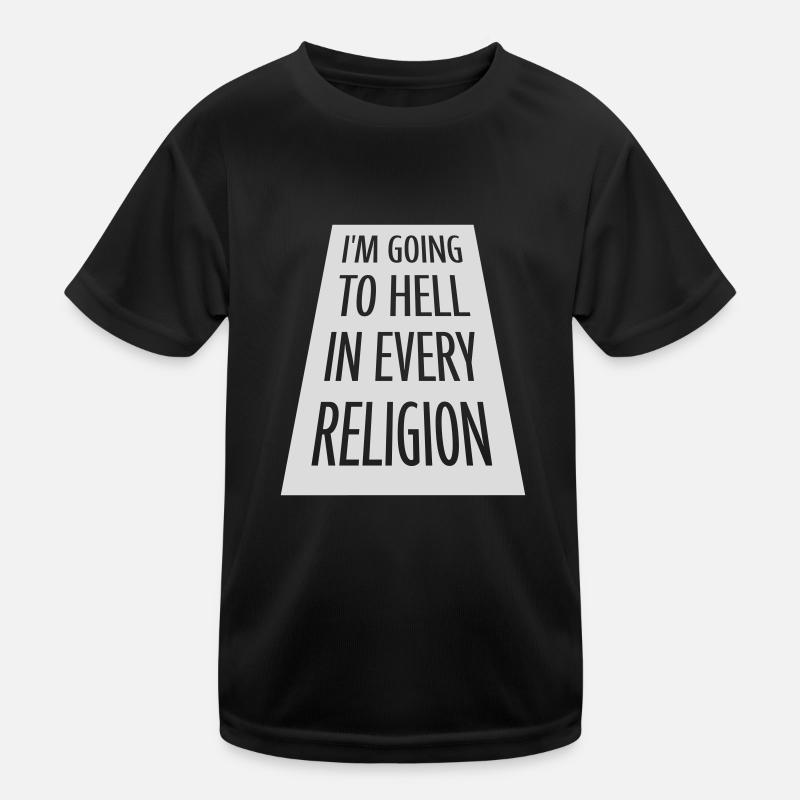 in going to hell Kids Functional T-Shirt
