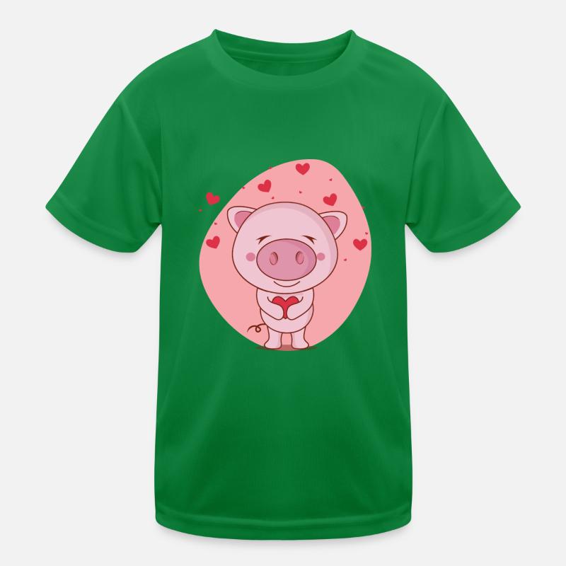 oink oink Amour T-shirt sport Enfant