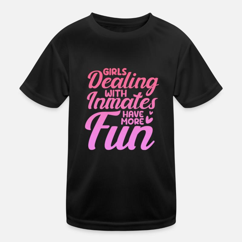 Female Nurses - Emergency Room Jail Worker Kids Functional T-Shirt