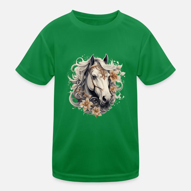 Horse dream Kids Functional T-Shirt