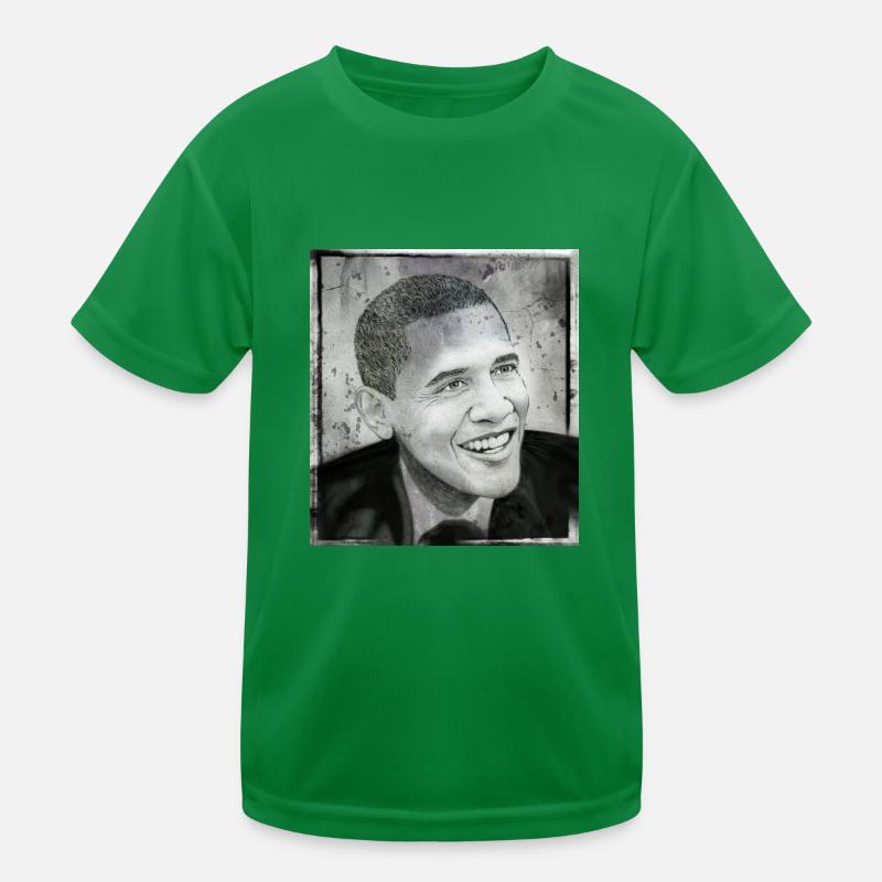 Obama Kinder Funktions-T-Shirt