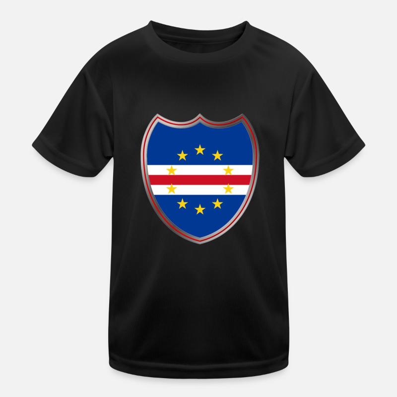 Cap-Vert (Cape Verde_Wappen) T-shirt sport Enfant