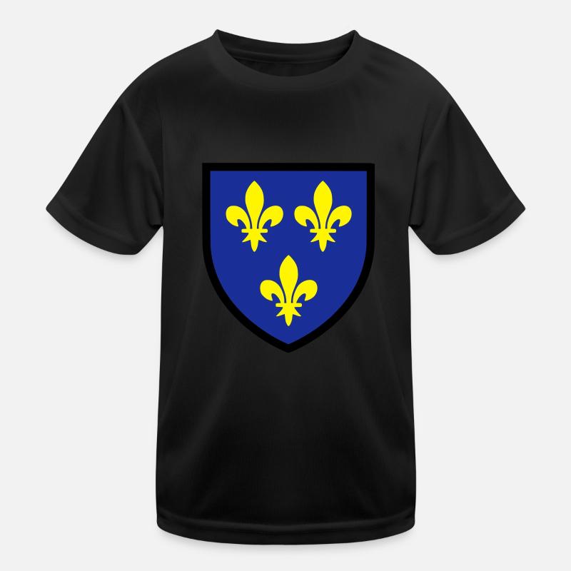 Blason Ile de France (T) T-shirt sport Enfant