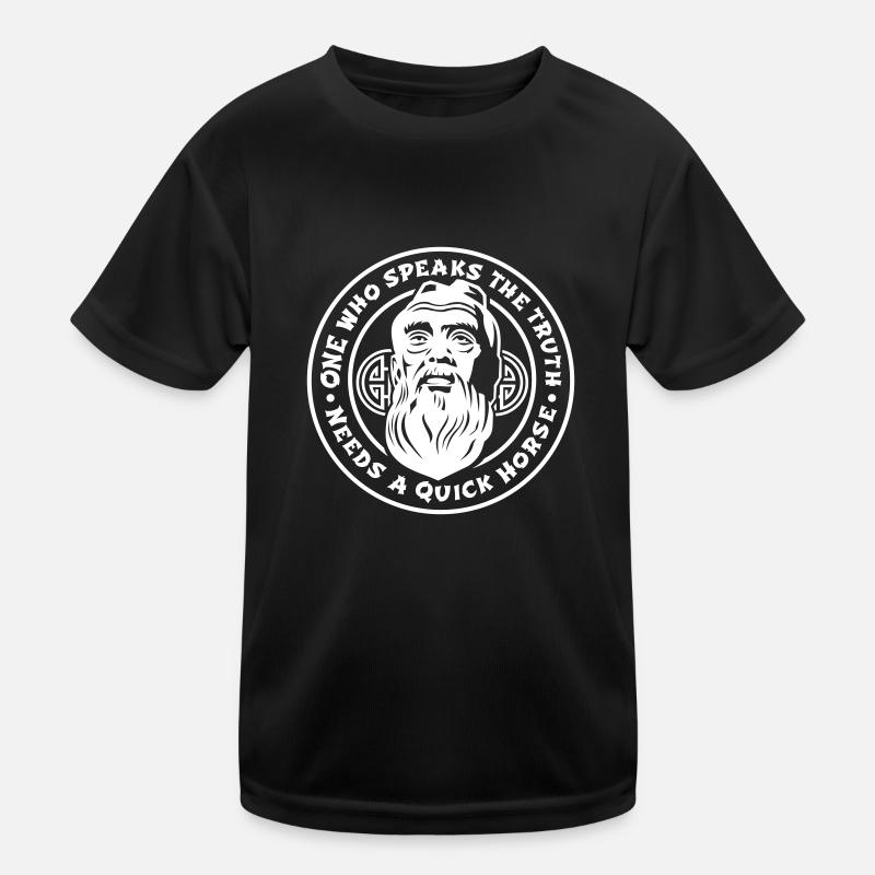 Confucius Kids Functional T-Shirt
