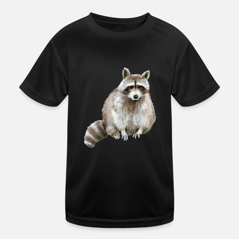 Raton laveur T-shirt sport Enfant