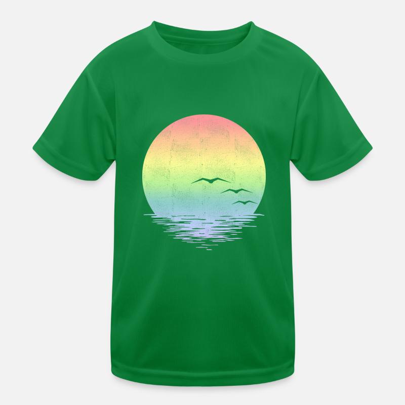 Sunset Kids Functional T-Shirt