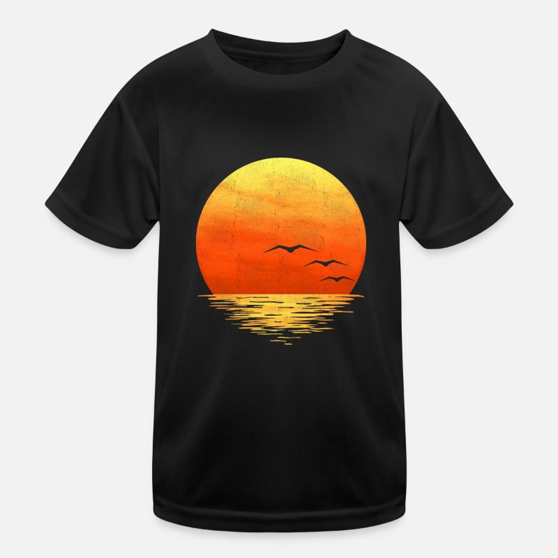 Sunset Kids Functional T-Shirt