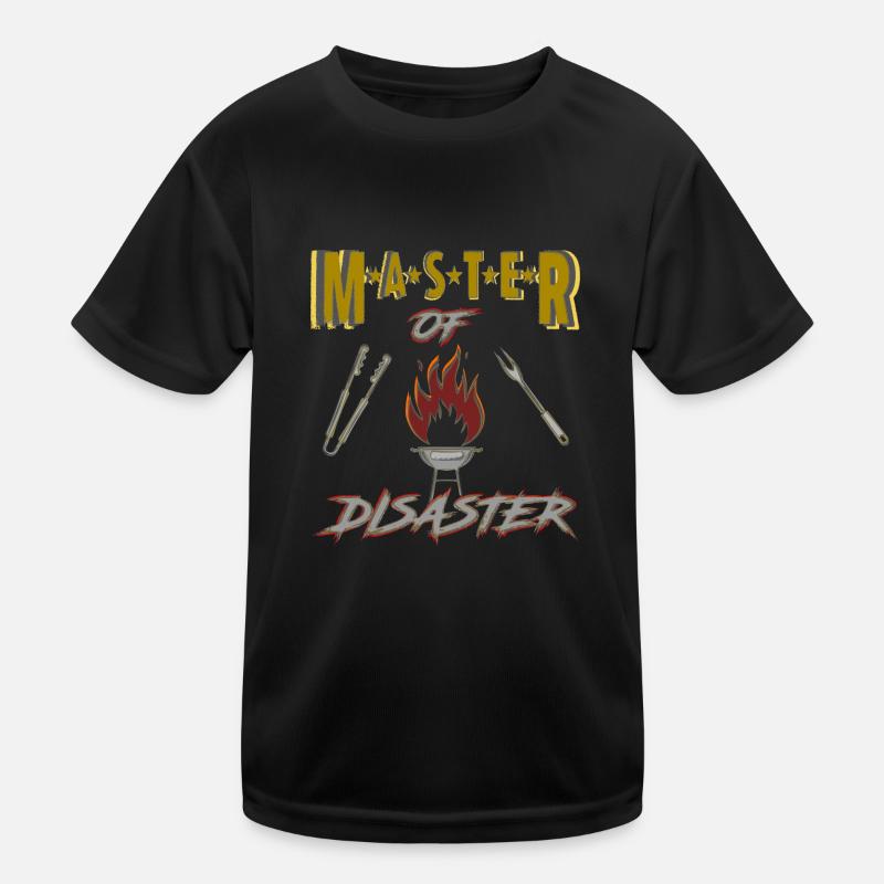 Maître de Disaster Grill Master T-shirt sport Enfant