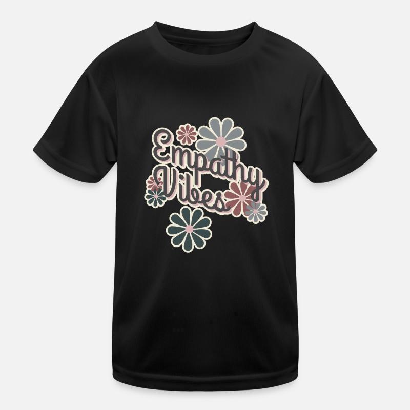 Empathy Vibes Kinder Funktions-T-Shirt