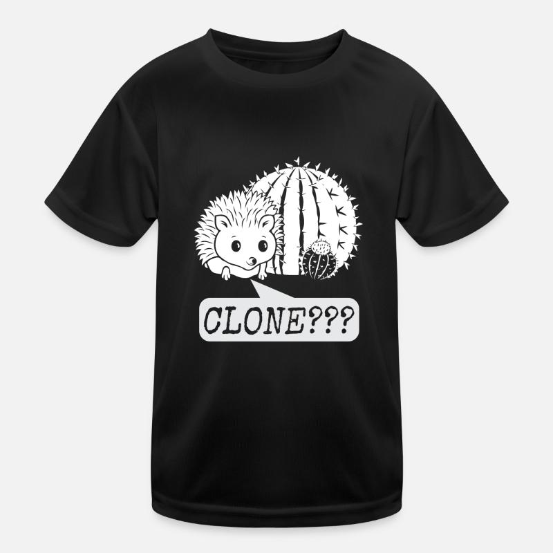Igel Geschenkidee Kaktus Design Humor Klon Kinder Funktions-T-Shirt