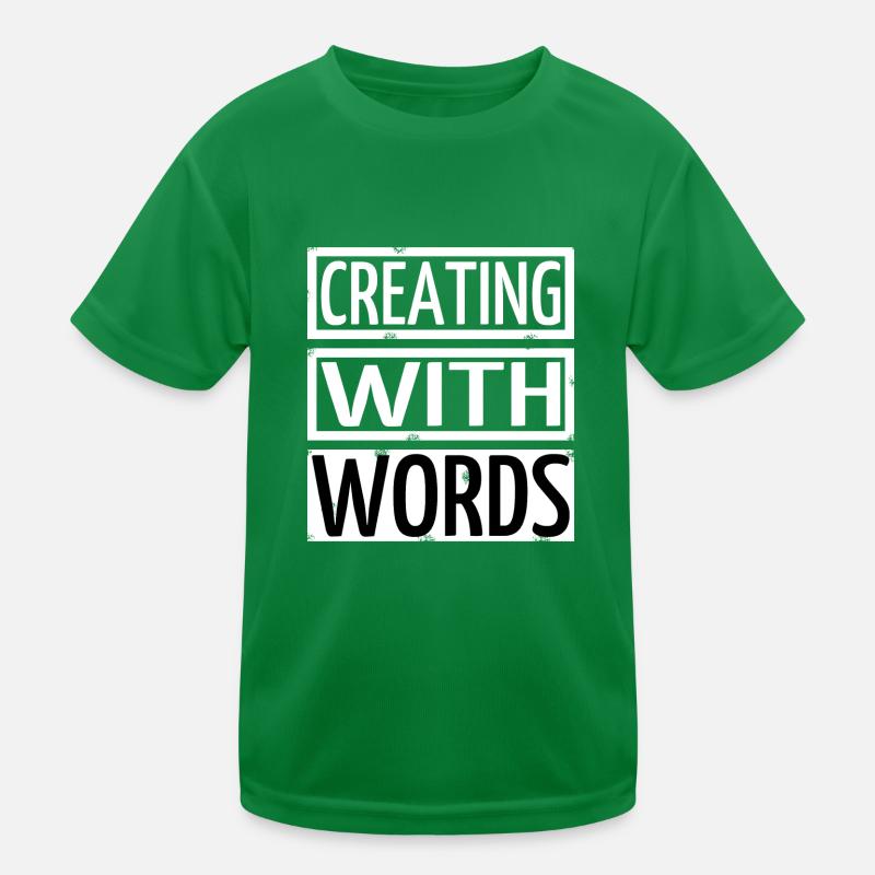 statement writing resources writing tips jokes Kinder Funktions-T-Shirt