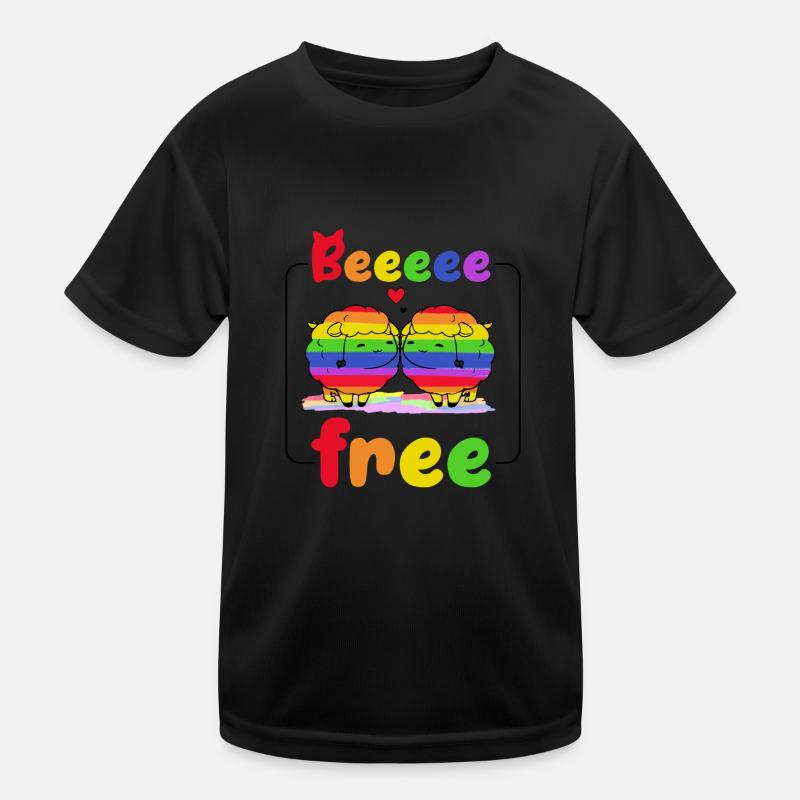 Beee fre Pridedesigncontest2024 Kinder Funktions-T-Shirt