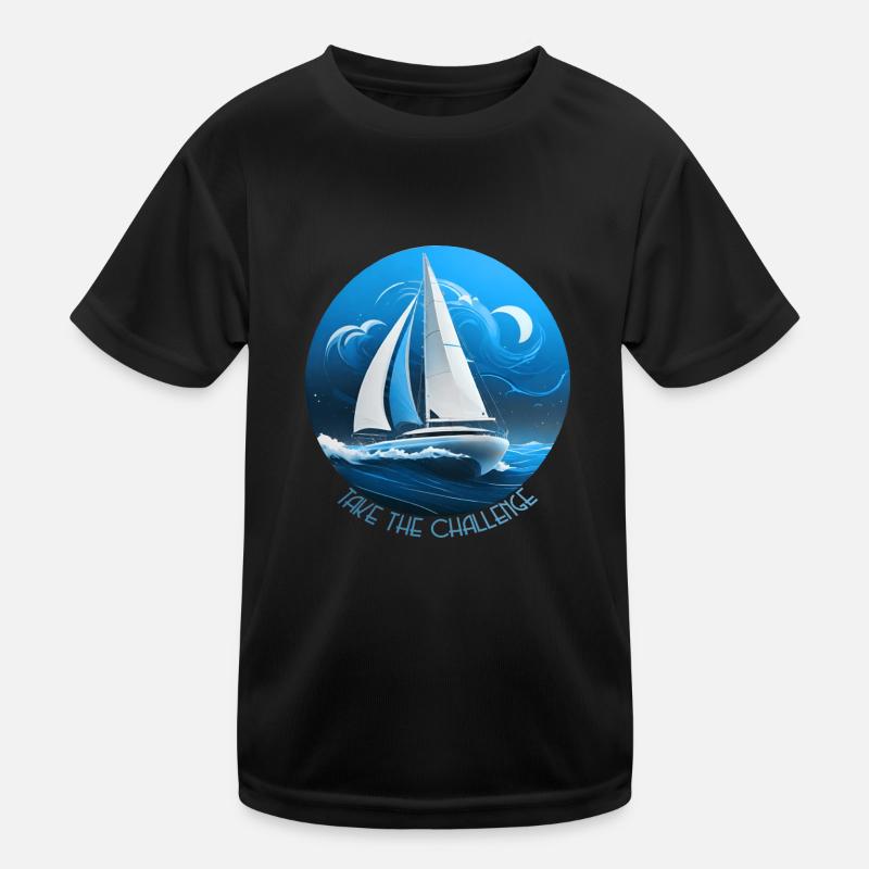 Take the challenge Kinder Funktions-T-Shirt