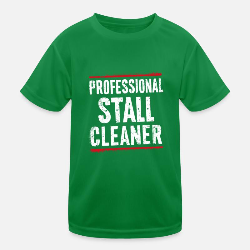 Fun design for stable care professionals Kids Functional T-Shirt