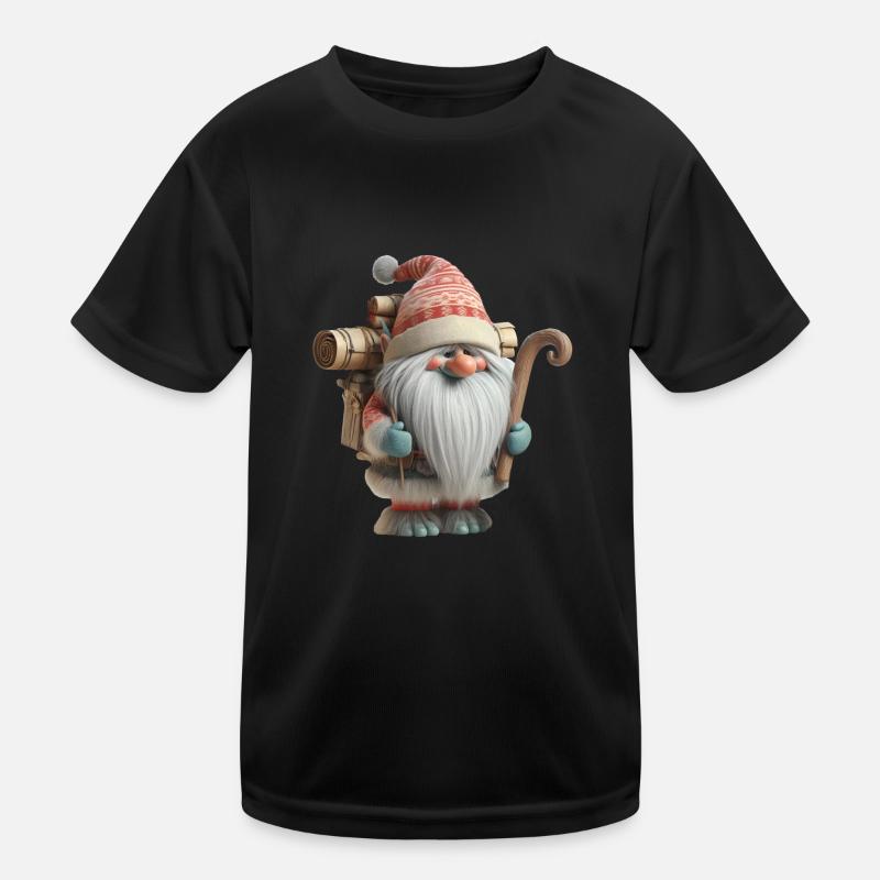 Christmas Troll 3 Kids Functional T-Shirt