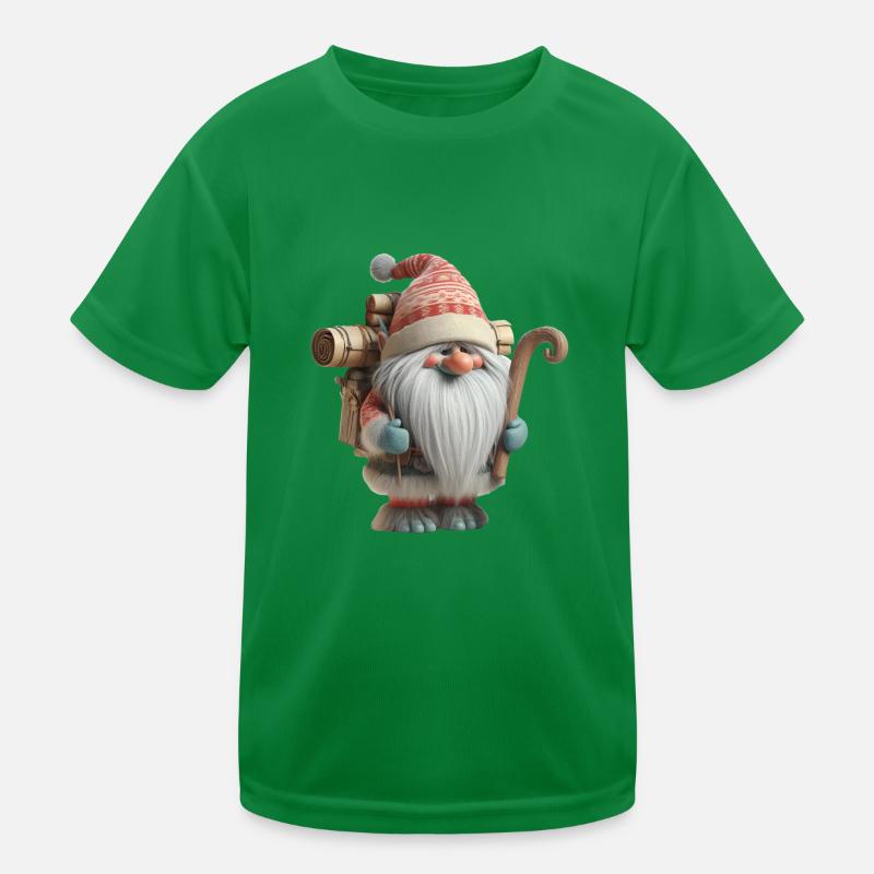Christmas Troll 3 Kids Functional T-Shirt