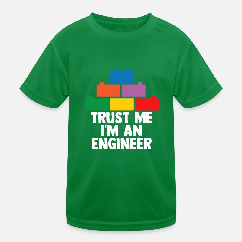 Brick Builder Toys Blocks Clamping Blocks Bricks Kids Functional T-Shirt