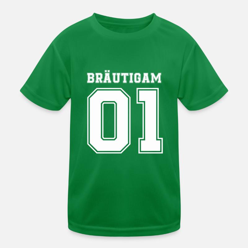 Groom 01 Kids Functional T-Shirt