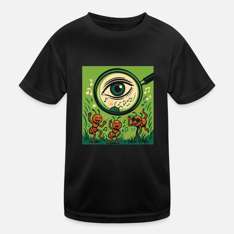 Fourmis rave T-shirt sport Enfant