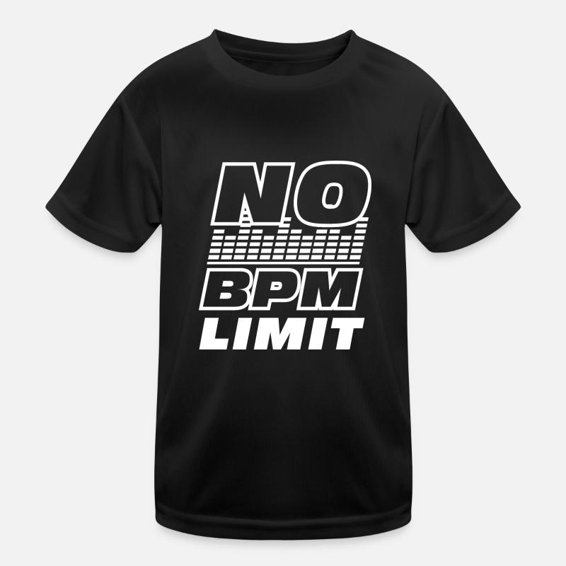 Techno Bass BPM Trance Minimal Gift T-shirt sport Enfant